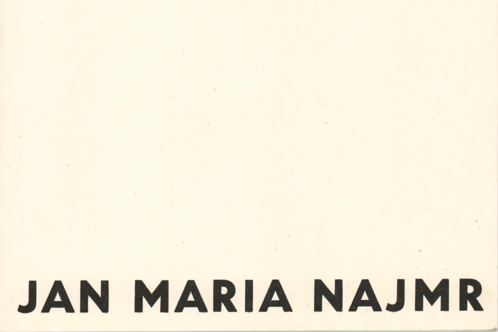 Jan Maria Najmr – obrazy